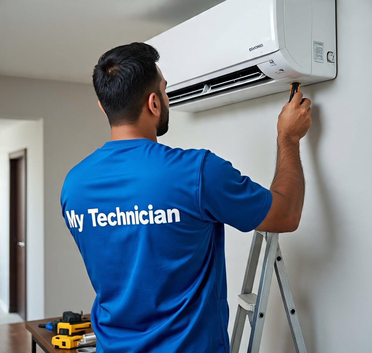 Split AC installation